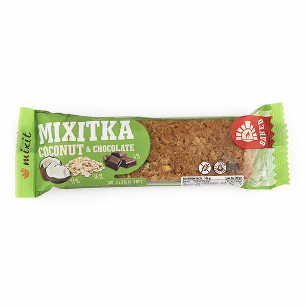 MIXIT Mixitka bez lepku kokos + čokoláda 50 g porovnat ceny