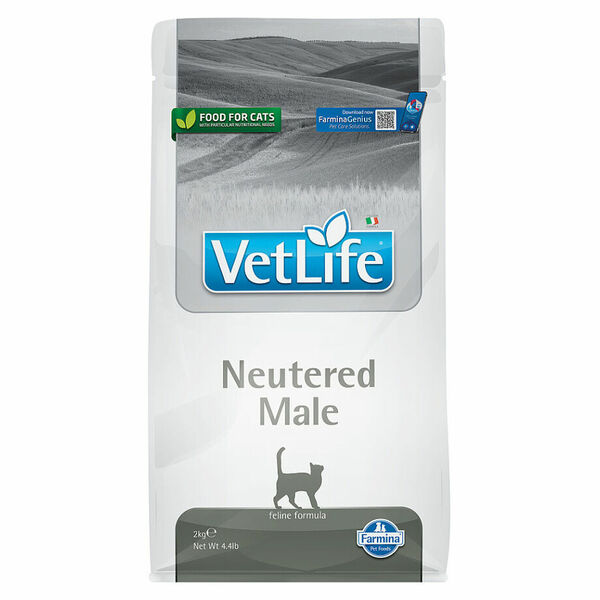 VET LIFE Natural Neutered Male granule pro kastrované kocoury, Hmotnost balení: 5 kg porovnat ceny