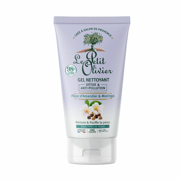 Le Petit Olivier Detoxikační a čisticí gel na obličej mandlový květ a moringa 150 ml porovnat ceny