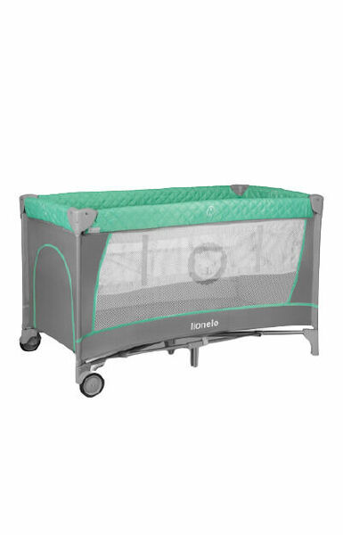 Lionelo Cestovní postýlka Flower Turquoise porovnat ceny