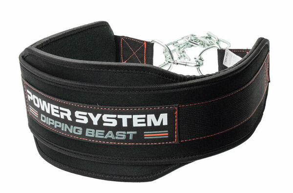 Power System opasek na dipy/kliky DIPPING BEAST BLACK/RED porovnat ceny