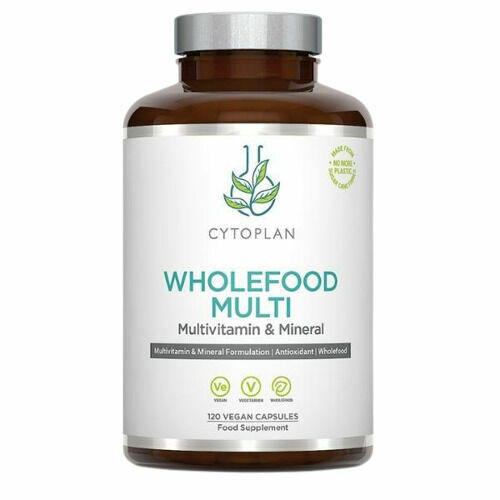 Cytoplan Wholefood Multi - ideální multivitamin pro dospělé 120 kapslí porovnat ceny
