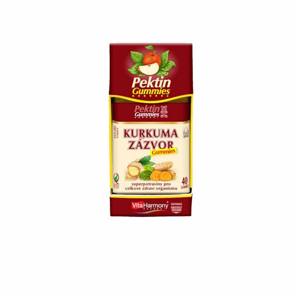 VITAHARMONY Kurkuma + zázvor 40 gummies porovnat ceny