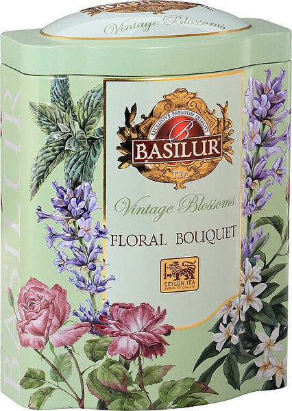 Basilur Vintage Blossoms Floral Bouquet plech 100 g porovnat ceny