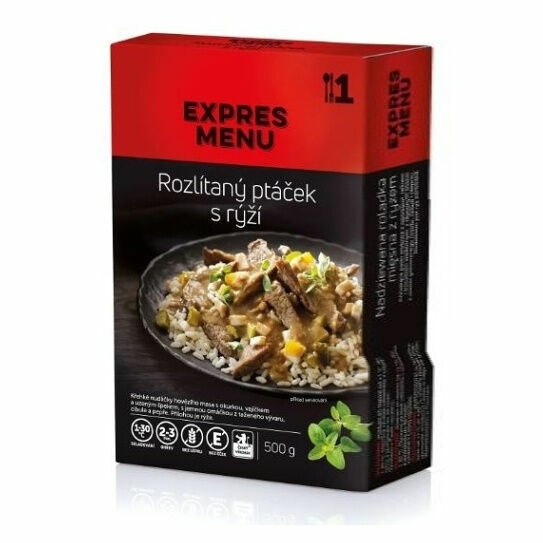 EXPRES MENU Rozlítaný ptáček s rýží 500 g porovnat ceny