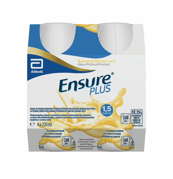 Ensure Plus příchuť banán 4x220 ml porovnat ceny