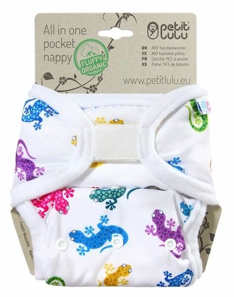 Petit Lulu All In One kapsová plena suchý zip - Gekoni porovnat ceny