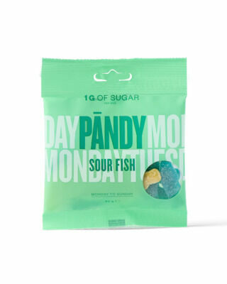 PÄNDY Candy Sour Fish gumové bonbony 50 g porovnat ceny