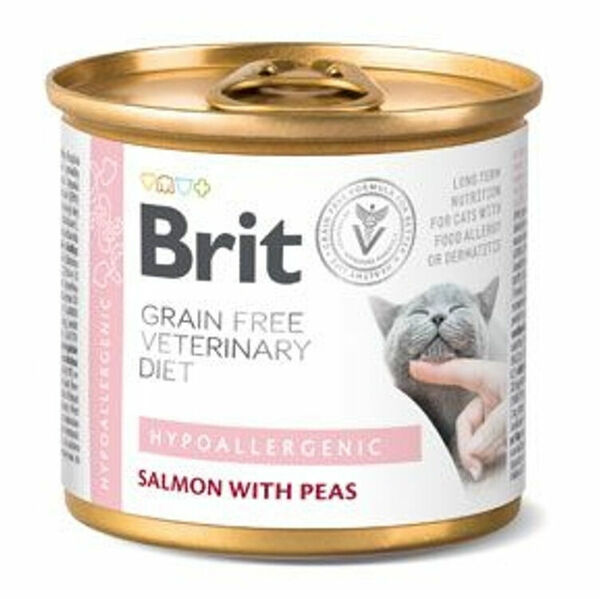BRIT Veterinary diet grain free hypoallergenic pro kočky 200 g porovnat ceny