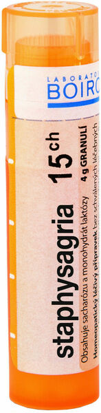 Boiron  Staphysagria CH15 granule 4g porovnat ceny
