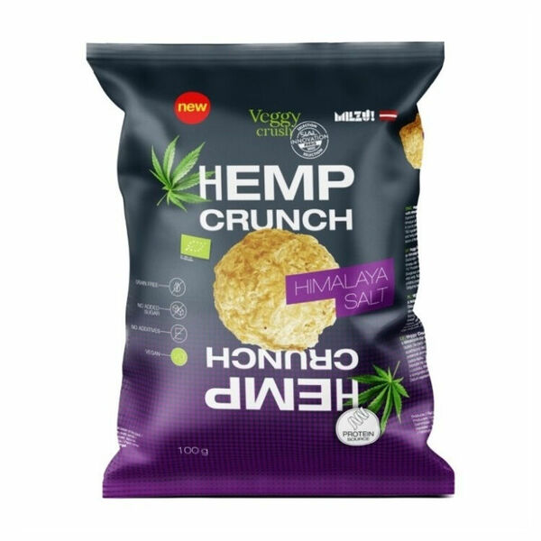 MILZU! Bio křupky s himalájskou solí a konopným proteinem 100 g porovnat ceny