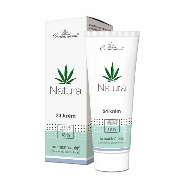 CANNADERM Natura 24 krém na mastnou pleť 75 g porovnat ceny
