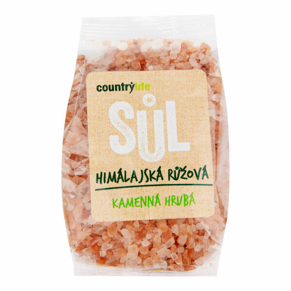 COUNTRY LIFE Sůl himálajská růžová hrubá 500 g porovnat ceny