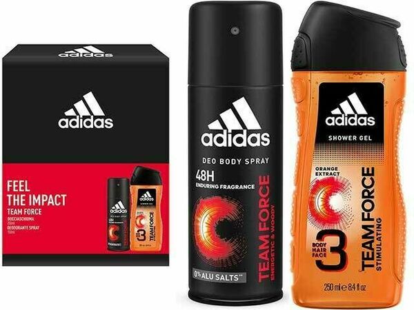 Adidas dárková sada FEEL THE IMPACT, Team force 2ks porovnat ceny