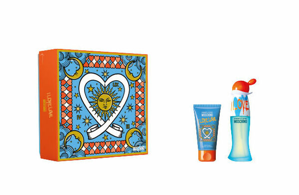 Moschino I Love Love Set Eau de Toilette 30ml + Body Lotion 50ml porovnat ceny