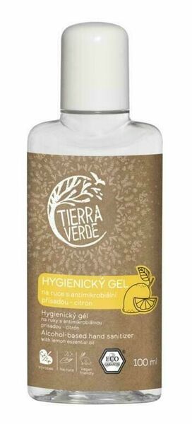 Tierra Verde Hygienická lahvička s citronovým gelem na ruce 100 ml porovnat ceny