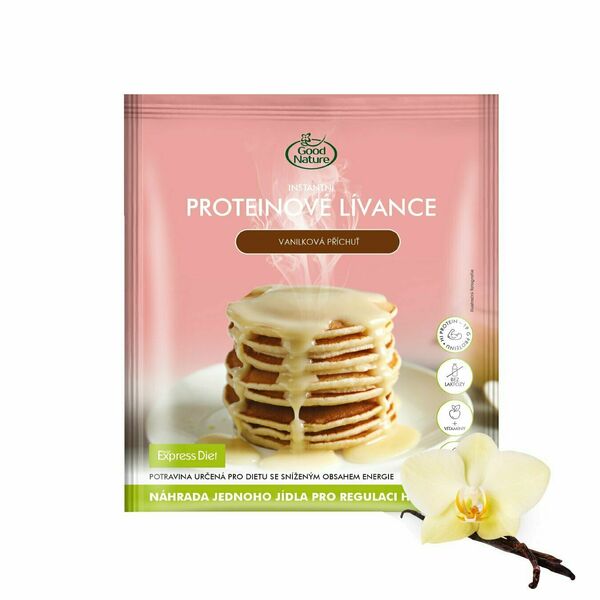 Express Diet Proteinové lívance s vanilkovou příchutí na hubnutí 65g porovnat ceny