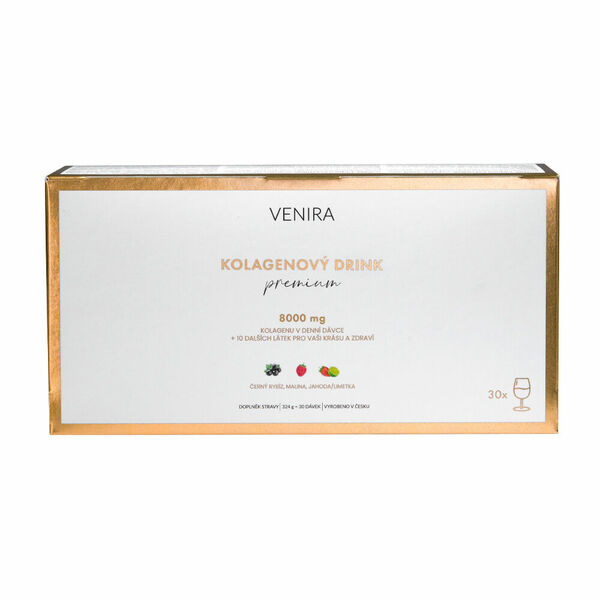 Venira Premium kolagenový drink mix příchutí 30x10,8 g porovnat ceny