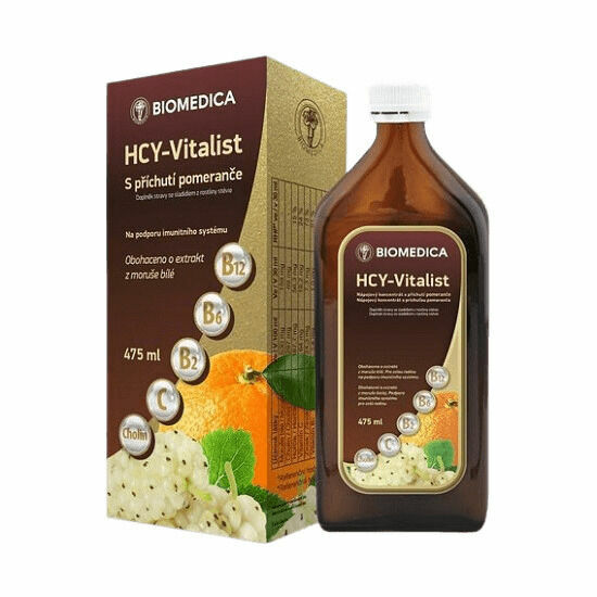 Biomedica HCY-Vitalist s příchutí pomeranče 475 ml porovnat ceny