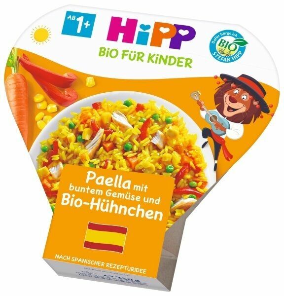 HiPP DĚT.TĚST. BIO Paella se zel. a kuř.m. 250g porovnat ceny