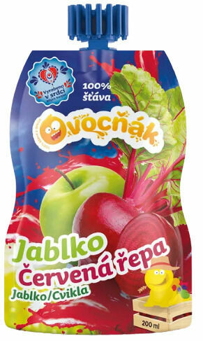 OVOCŇÁK MOŠT JABLKO-ČERVENÁ ŘEPA 200ML porovnat ceny