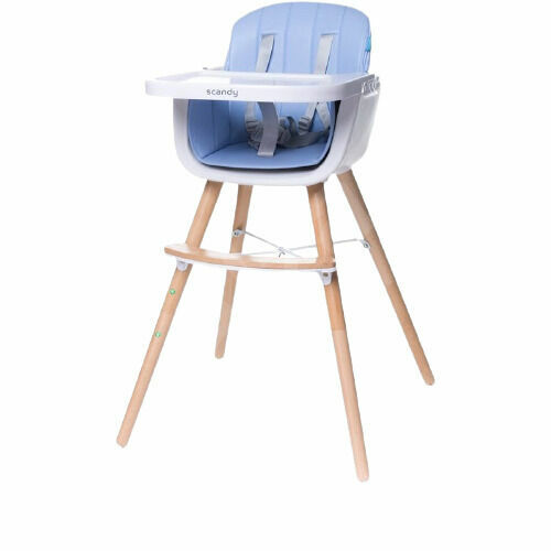 4baby Jídelní židlička Scandy blue porovnat ceny