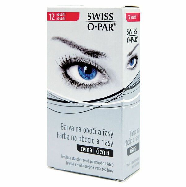 SWISS O.PAR Barva na obočí a řasy Černá porovnání ceny