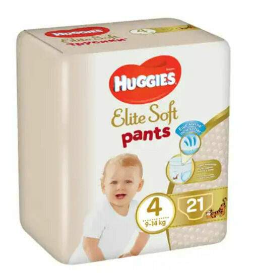 Huggies ® Elite Soft Pants - 4 21 ks porovnat ceny