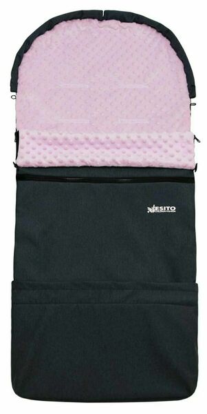 Esito Jarní fusak Soft DUO+ Minky, růžová porovnat ceny