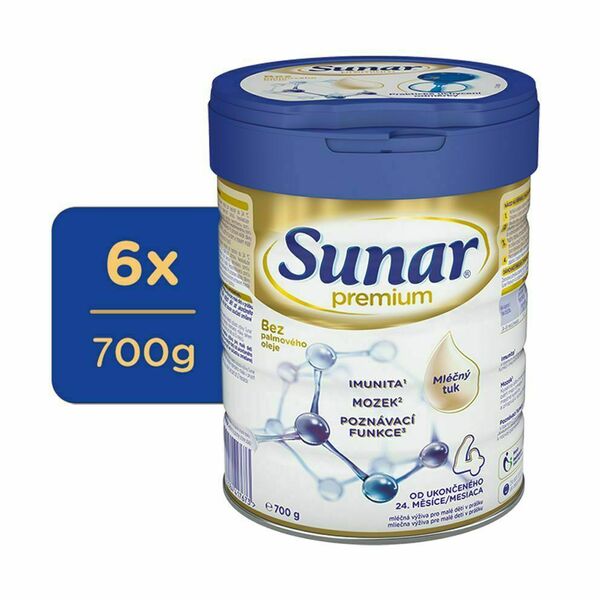 Sunar Premium 4 6x700 g porovnat ceny