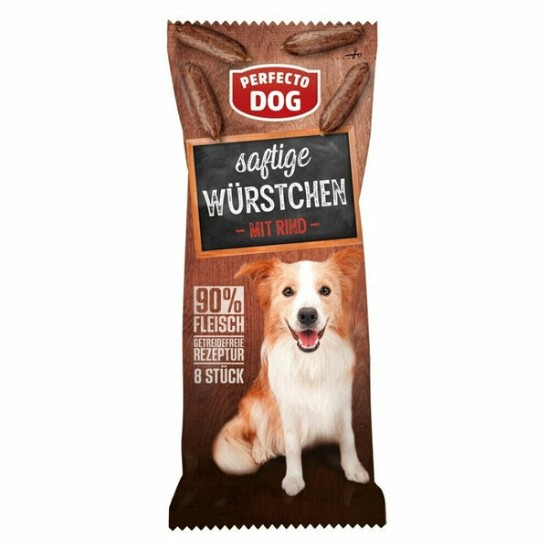PERFECTO Dog sušené párečky hovězí 60 g porovnat ceny