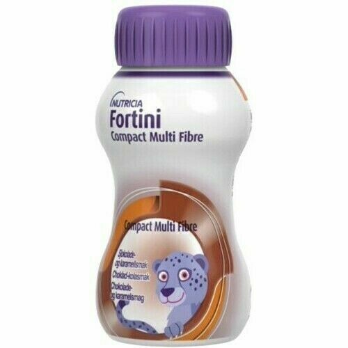 FORTINI COMPACT MULTI FIBRE S PŘÍCHUTÍ ČOKOLÁDA-KARAMEL perorální roztok 4X125ML porovnat ceny