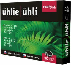 MEDICAL ZONE Černé uhlí 30 tablet porovnat ceny
