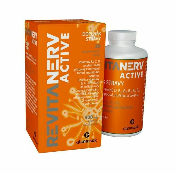 Revitanerv Active 30 tablet porovnat ceny
