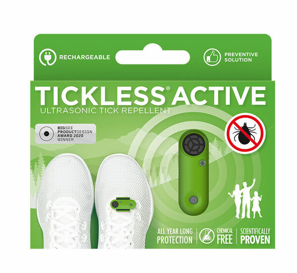 TICKLESS® ACTIVE Ultrazvukový odpuzovač klíšťat zelený porovnat ceny