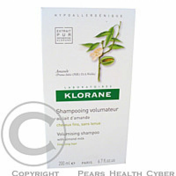 KLORANE šampon s mandlovým mlékem 200ml porovnat ceny