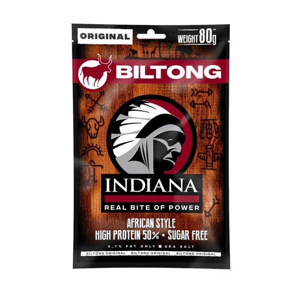 Indiana Biltong Original 80 g porovnat ceny