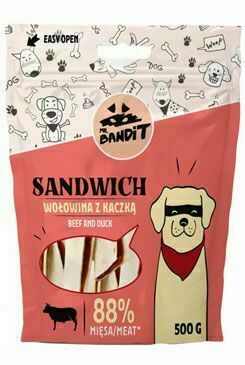 Vetexpert Mr.bandit Poch.sandwich Hovězí A Kachní 500g porovnat ceny