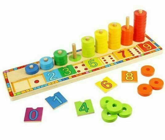 Bigjigs Toys Deska nasazování s čísly porovnat ceny