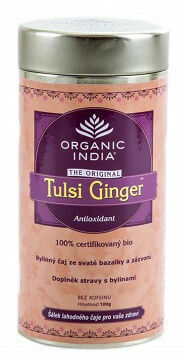 Organic India Tulsi Ginger BIO 100g porovnat ceny