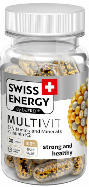 Swiss Energy Multivit Kapsle s postupným uvolňováním 30ks porovnat ceny