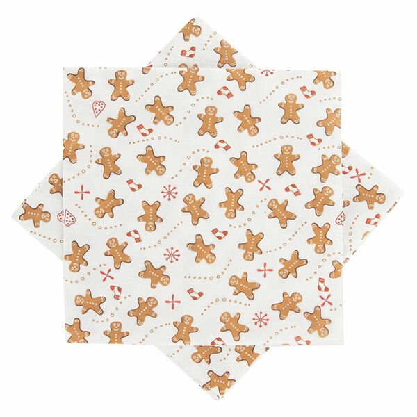 ORION Servírovací ubrousky 33 x 33 cm Perníček 20 kusů porovnat ceny