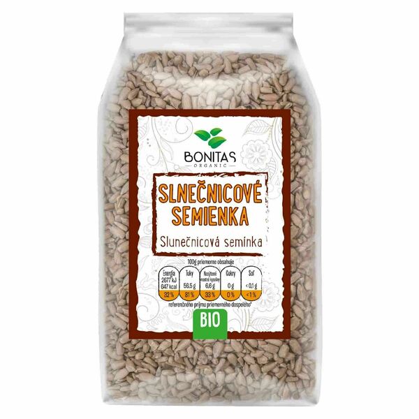BONITAS BIO Slunečnicová semínka 500g porovnat ceny