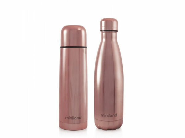 Miniland Sada termosky a termoláhve DeLuxe růžová 2x500ml porovnat ceny