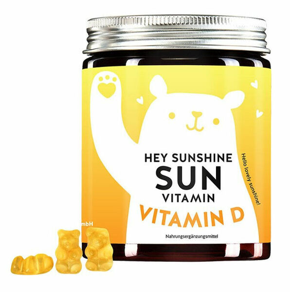 Bears With Benefits Hey Sunshine Komplex s vitaminem D3 60ks porovnat ceny
