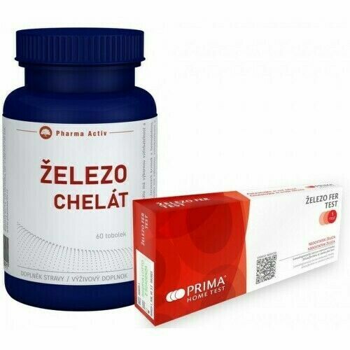železo Chelát Tobolek 60 + železo Fer Test 1ks porovnat ceny