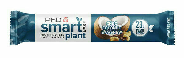 PhD Nutrition Smart Plant Bar choc coconut cashew 64g porovnat ceny