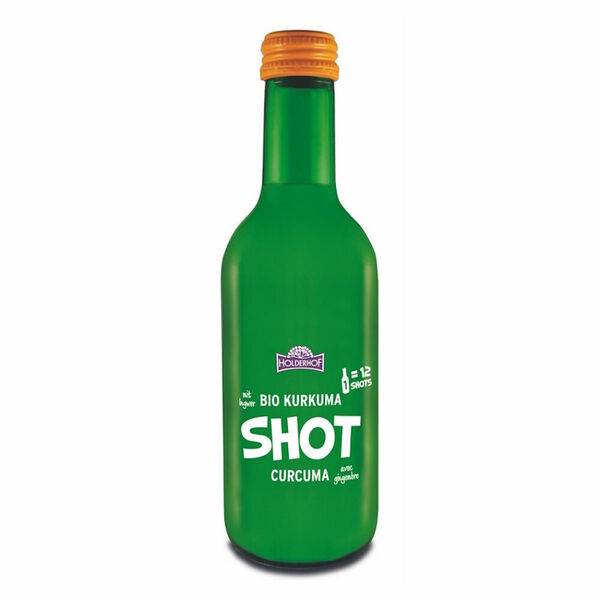 HOLDERHOF Shot kurkumový se zázvorem BIO 250 ml porovnat ceny