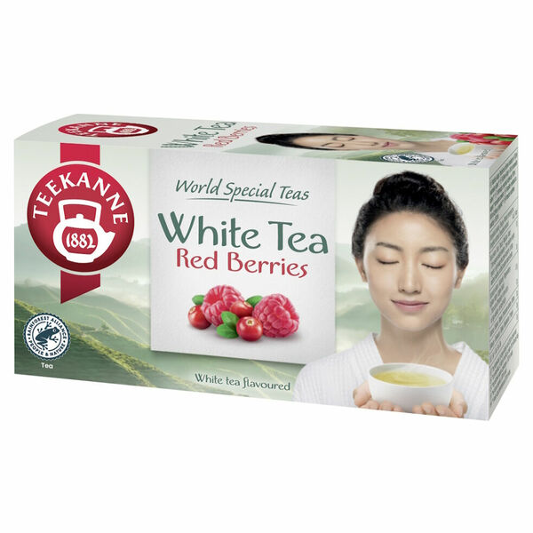 TEEKANNE White tea red berries bílý čaj 20 sáčků porovnat ceny