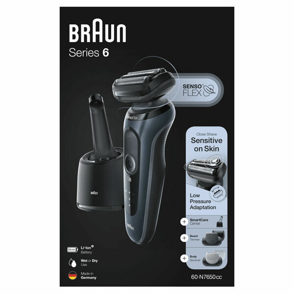 BRAUN Series 6 7650cc Black holící strojek porovnat ceny